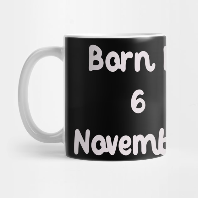 Born In 6 November by Fandie